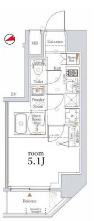 ログ(Log戸越)の物件間取画像